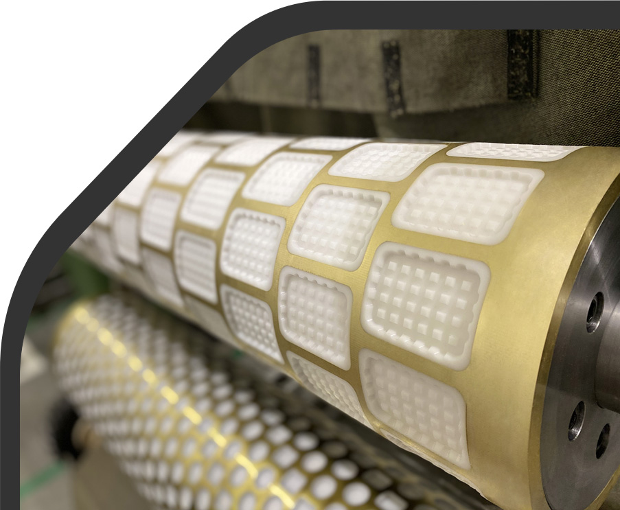 Ротор формующий со сменными латунными кольцами с полимерными вставками