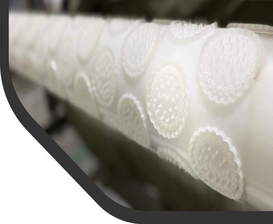 Ротор формующий с полимерными кольцами